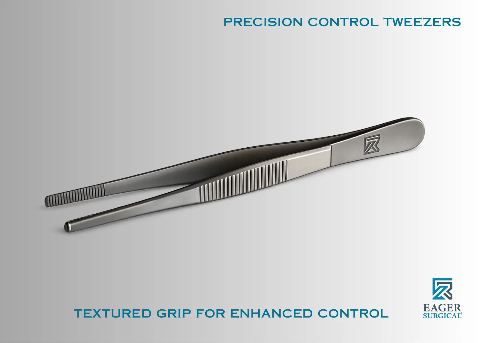 EAGER Tweezers 12cm Dressing Surgical Picking Pliers Forceps Dental Tools - Image 3